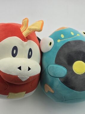 Squishmallows Pokemon 10-inch Fuecoco and Bellibolt Ultrasoft plush